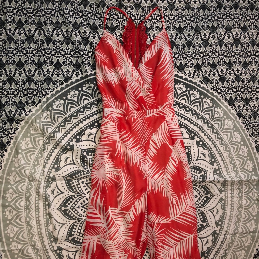 Tropical jumpsuit!